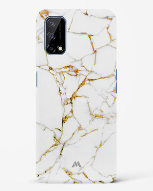 Calacatta White Marble Hard Case Phone Cover (Realme)
