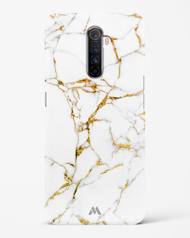 Calacatta White Marble Hard Case Phone Cover (Realme)