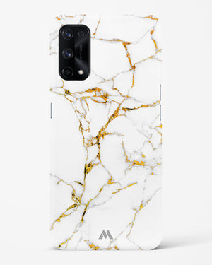Calacatta White Marble Hard Case Phone Cover (Realme)