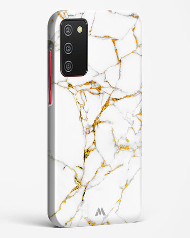 Calacatta White Marble Hard Case Phone Cover (Samsung)