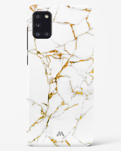 Calacatta White Marble Hard Case Phone Cover (Samsung)