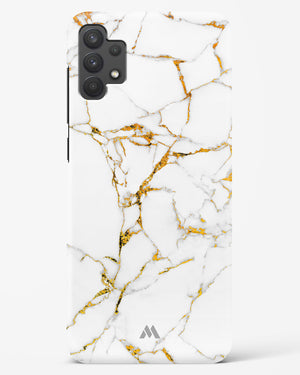 Calacatta White Marble Hard Case Phone Cover (Samsung)