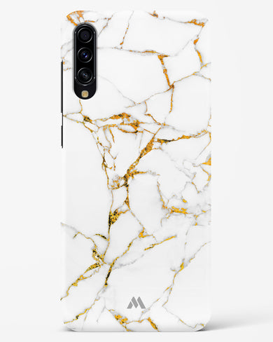 Calacatta White Marble Hard Case Phone Cover (Samsung)