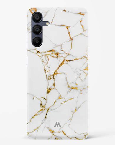 Calacatta White Marble Hard Case Phone Cover (Samsung)