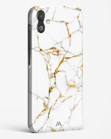 Calacatta White Marble Hard Case Phone Cover-(Samsung)