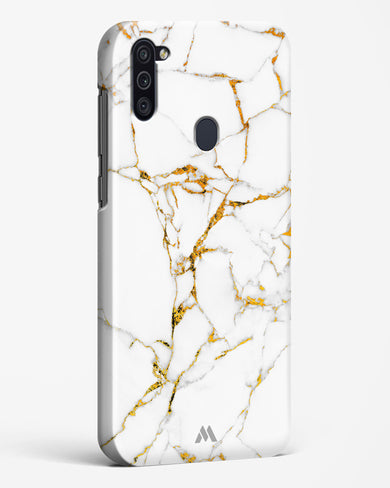 Calacatta White Marble Hard Case Phone Cover (Samsung)