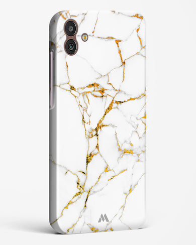 Calacatta White Marble Hard Case Phone Cover-(Samsung)