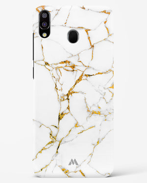 Calacatta White Marble Hard Case Phone Cover (Samsung)