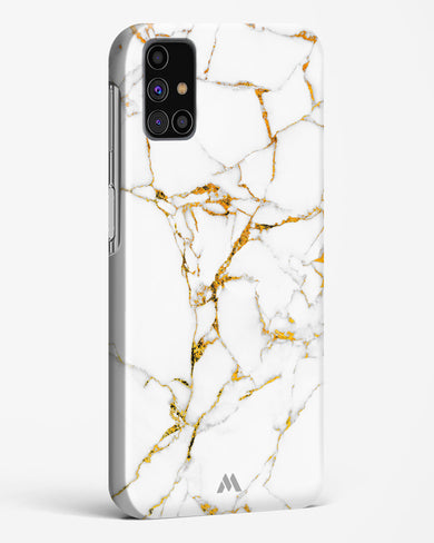 Calacatta White Marble Hard Case Phone Cover (Samsung)