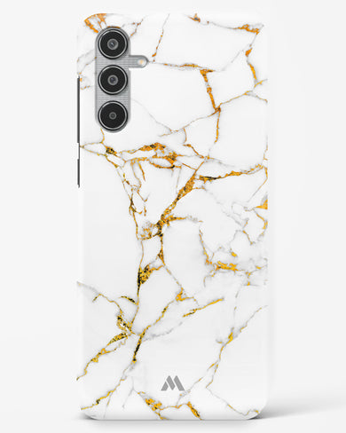 Calacatta White Marble Hard Case Phone Cover (Samsung)