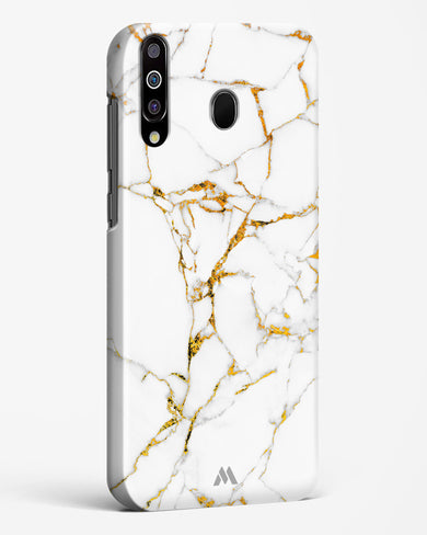 Calacatta White Marble Hard Case Phone Cover (Samsung)