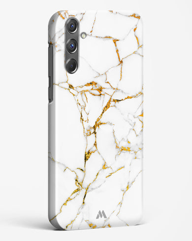 Calacatta White Marble Hard Case Phone Cover (Samsung)
