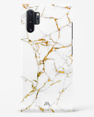 Calacatta White Marble Hard Case Phone Cover (Samsung)