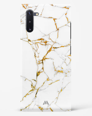 Calacatta White Marble Hard Case Phone Cover (Samsung)