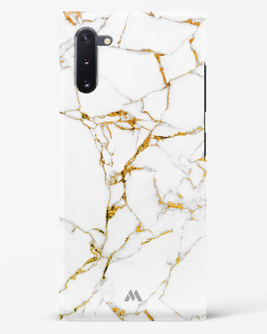 Calacatta White Marble Hard Case Phone Cover (Samsung)