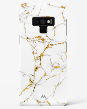 Calacatta White Marble Hard Case Phone Cover (Samsung)