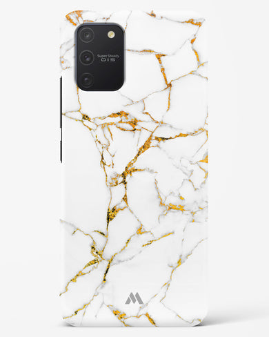 Calacatta White Marble Hard Case Phone Cover-(Samsung)