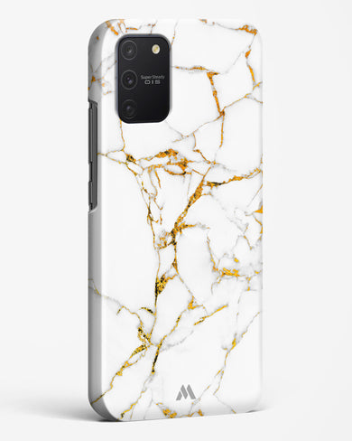 Calacatta White Marble Hard Case Phone Cover-(Samsung)