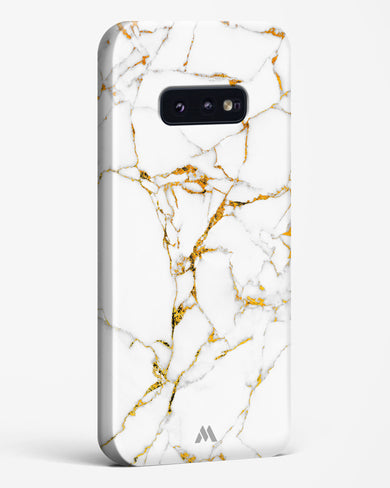 Calacatta White Marble Hard Case Phone Cover (Samsung)