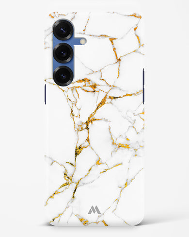 Calacatta White Marble Hard Case Phone Cover (Samsung)