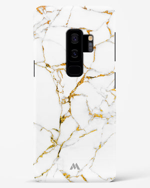 Calacatta White Marble Hard Case Phone Cover (Samsung)