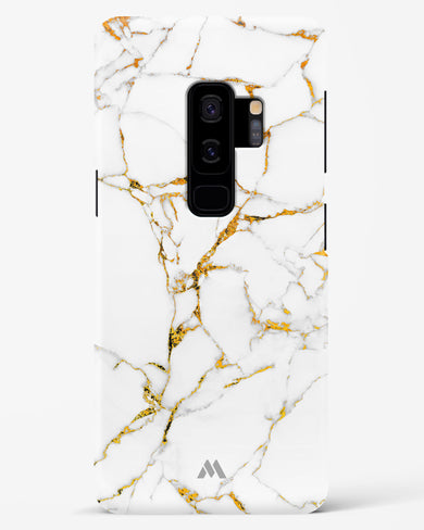 Calacatta White Marble Hard Case Phone Cover (Samsung)