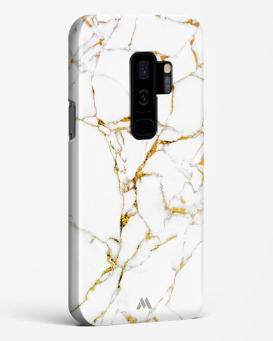Calacatta White Marble Hard Case Phone Cover (Samsung)