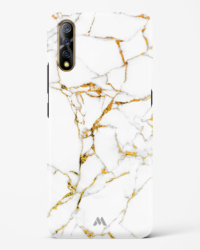 Calacatta White Marble Hard Case Phone Cover (Vivo)
