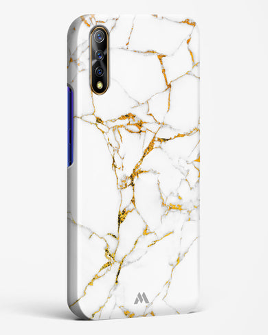 Calacatta White Marble Hard Case Phone Cover (Vivo)