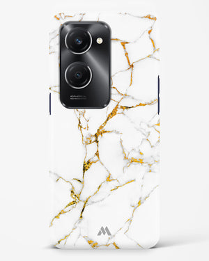 Calacatta White Marble Hard Case Phone Cover (Vivo)