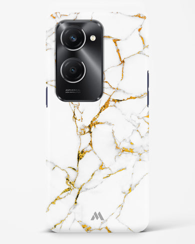 Calacatta White Marble Hard Case Phone Cover (Vivo)