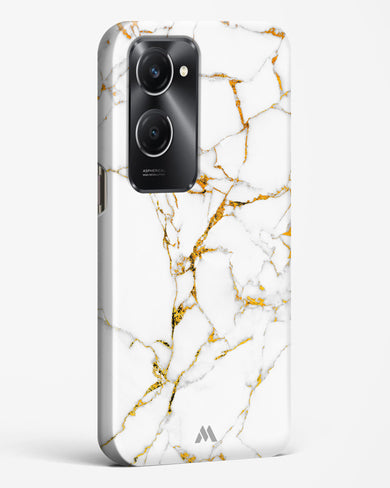Calacatta White Marble Hard Case Phone Cover (Vivo)