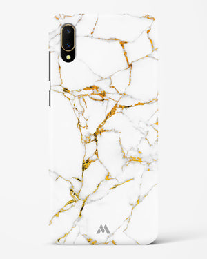 Calacatta White Marble Hard Case Phone Cover (Vivo)