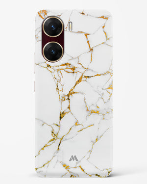 Calacatta White Marble Hard Case Phone Cover (Vivo)