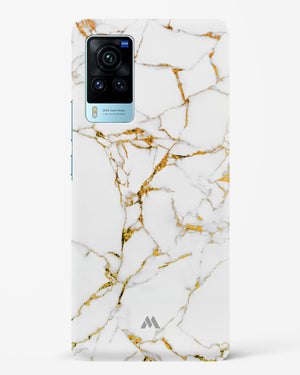 Calacatta White Marble Hard Case Phone Cover (Vivo)