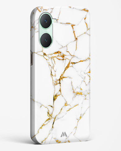 Calacatta White Marble Hard Case Phone Cover (Vivo)