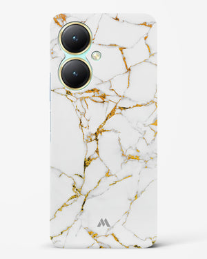 Calacatta White Marble Hard Case Phone Cover (Vivo)
