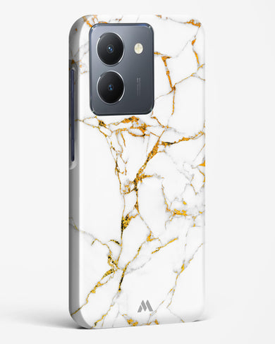 Calacatta White Marble Hard Case Phone Cover (Vivo)