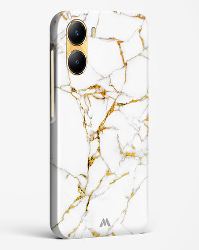 Calacatta White Marble Hard Case Phone Cover (Vivo)