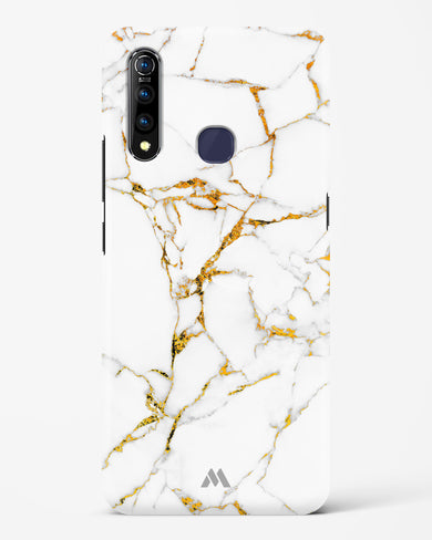 Calacatta White Marble Hard Case Phone Cover (Vivo)