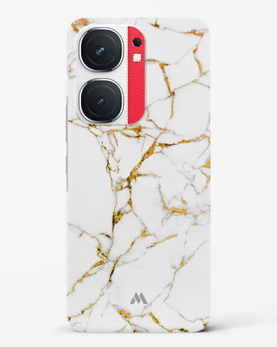 Calacatta White Marble Hard Case Phone Cover (Vivo)