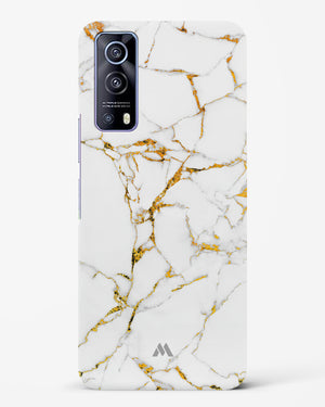 Calacatta White Marble Hard Case Phone Cover (Vivo)