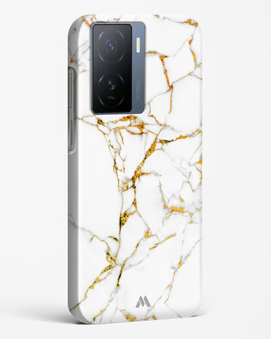 Calacatta White Marble Hard Case Phone Cover (Vivo)