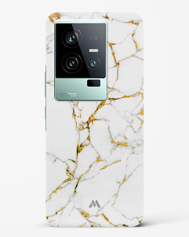 Calacatta White Marble Hard Case Phone Cover (Vivo)
