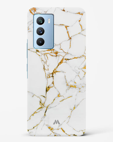 Calacatta White Marble Hard Case Phone Cover-(Vivo)