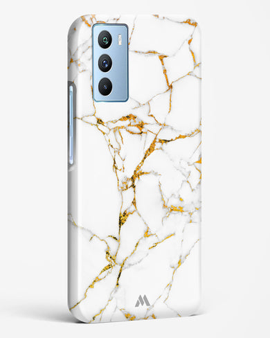 Calacatta White Marble Hard Case Phone Cover-(Vivo)