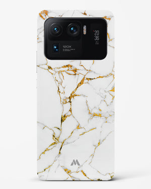 Calacatta White Marble Hard Case Phone Cover-(Xiaomi)