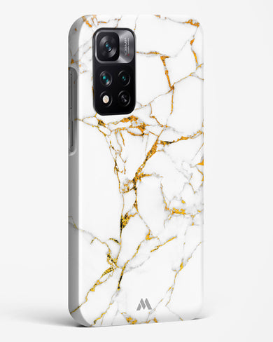 Calacatta White Marble Hard Case Phone Cover-(Xiaomi)