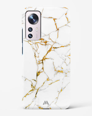 Calacatta White Marble Hard Case Phone Cover-(Xiaomi)