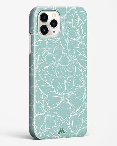 Hibiscus Crescendo Hard Case Phone Cover-(Apple)